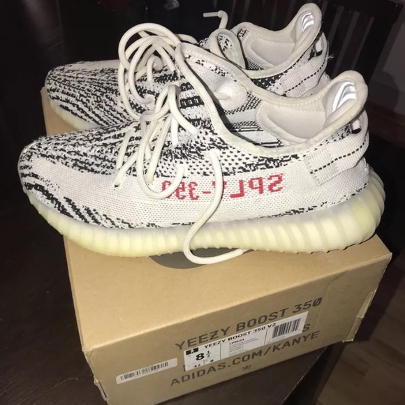 yeezy zebra size 8.5